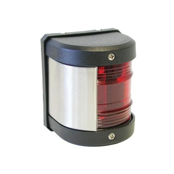 Red Port Navigation Light (Black)