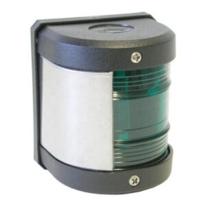 Green Starboard Navigation Light (Black)