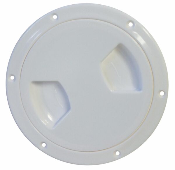 Inspection Cover 155mm White Screw