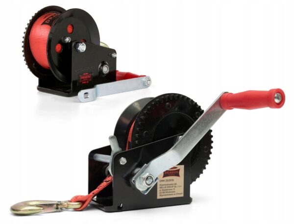 Hand Winch Black 2 Speed 1133kg