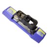 Heavy-duty ratchet tie down 5m x 32mm 2500 lbs for secure cargo transportation and towing.